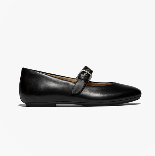 FitFlop DELICATO LEATHER Womens Mary Jane All Black