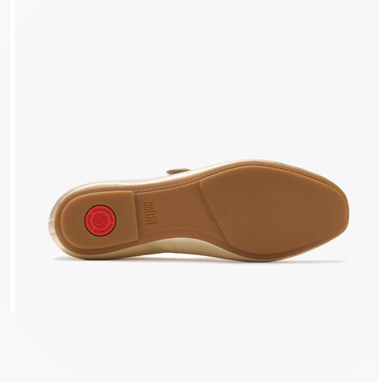 FitFlop DELICATO LEATHER Womens Mary Jane Platino