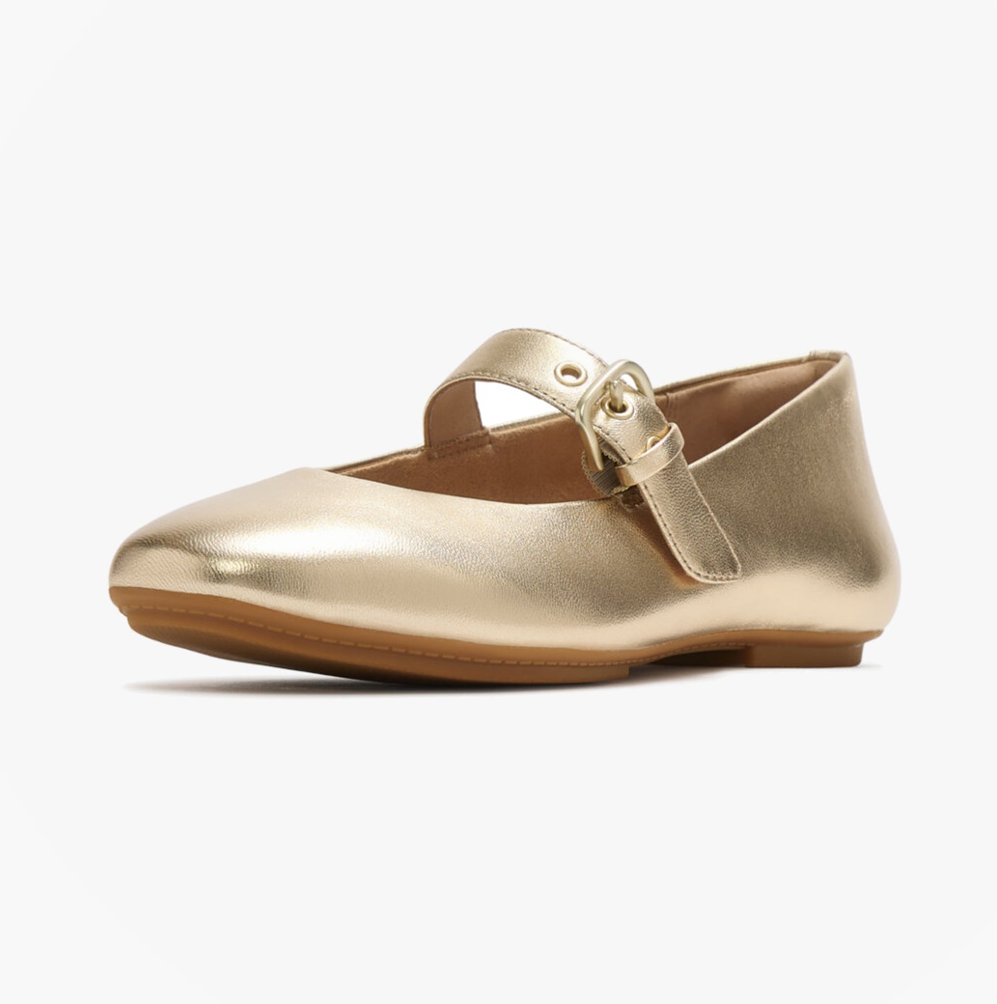 FitFlop DELICATO LEATHER Womens Mary Jane Platino