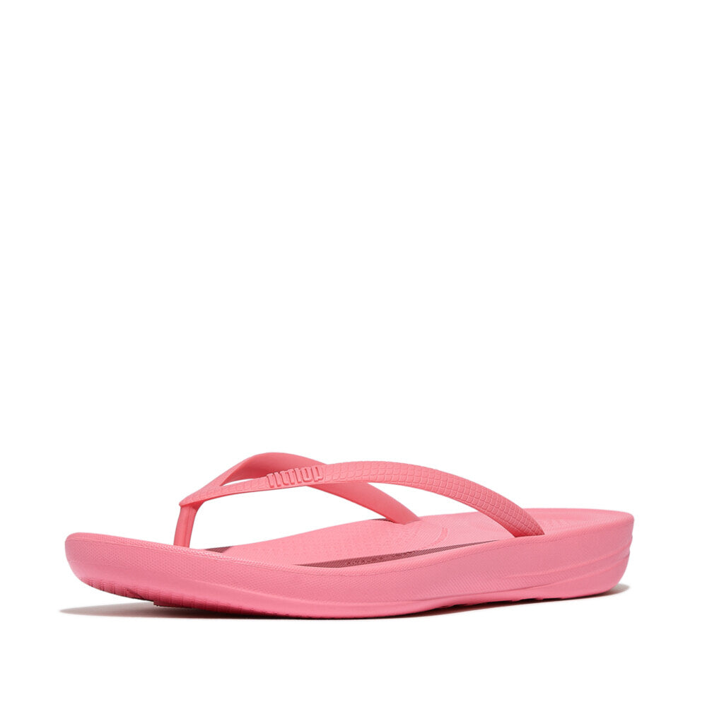 IQUSHION ERGONOMIC Womens Flip Flops Geranium Pink