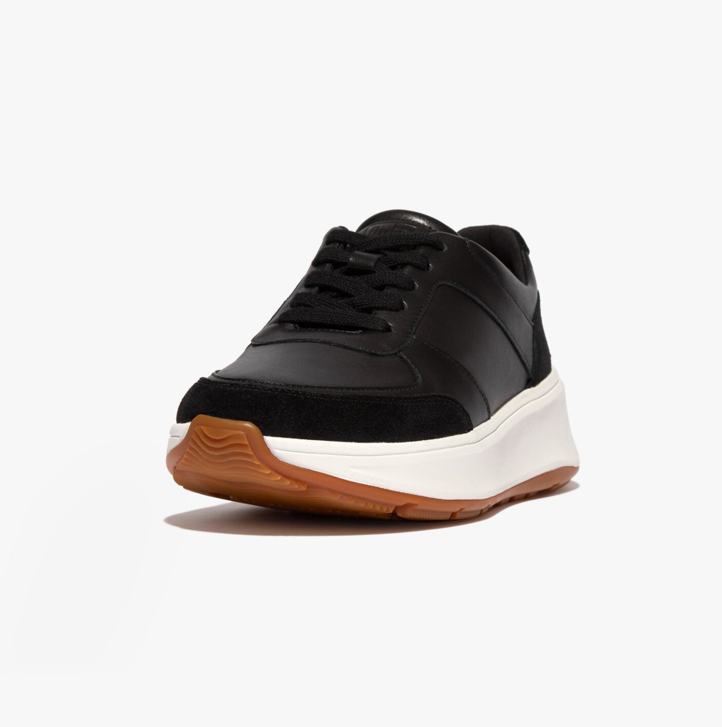 FitFlop F-MODE Womens Flatform Trainers Black