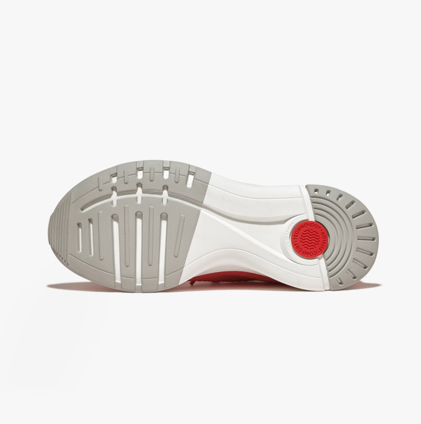 FitFlop VITAMIN FFX Womens Knit Sport Trainers Neon Orange