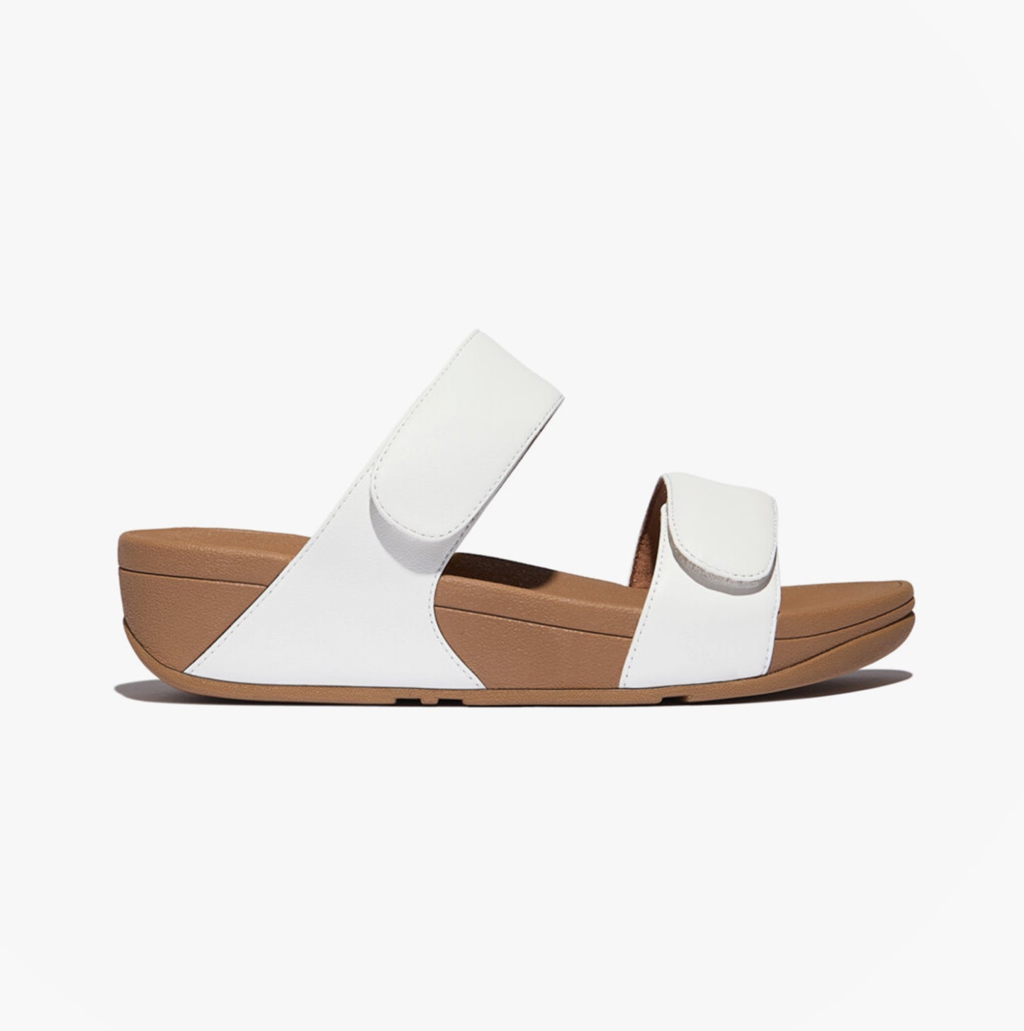 FitFlop LULU ADJUSTABLE Womens Slides Urban White