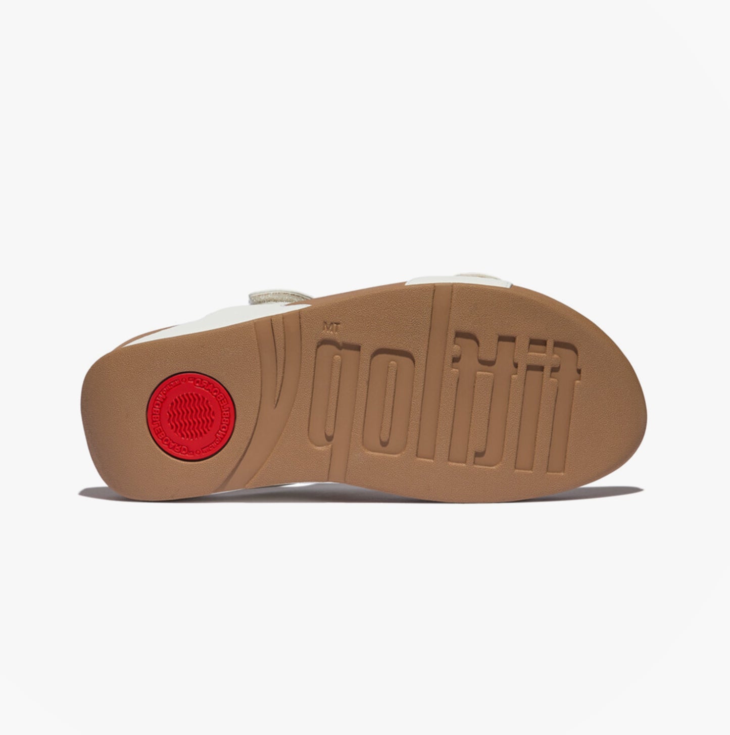 FitFlop LULU ADJUSTABLE Womens Slides Urban White