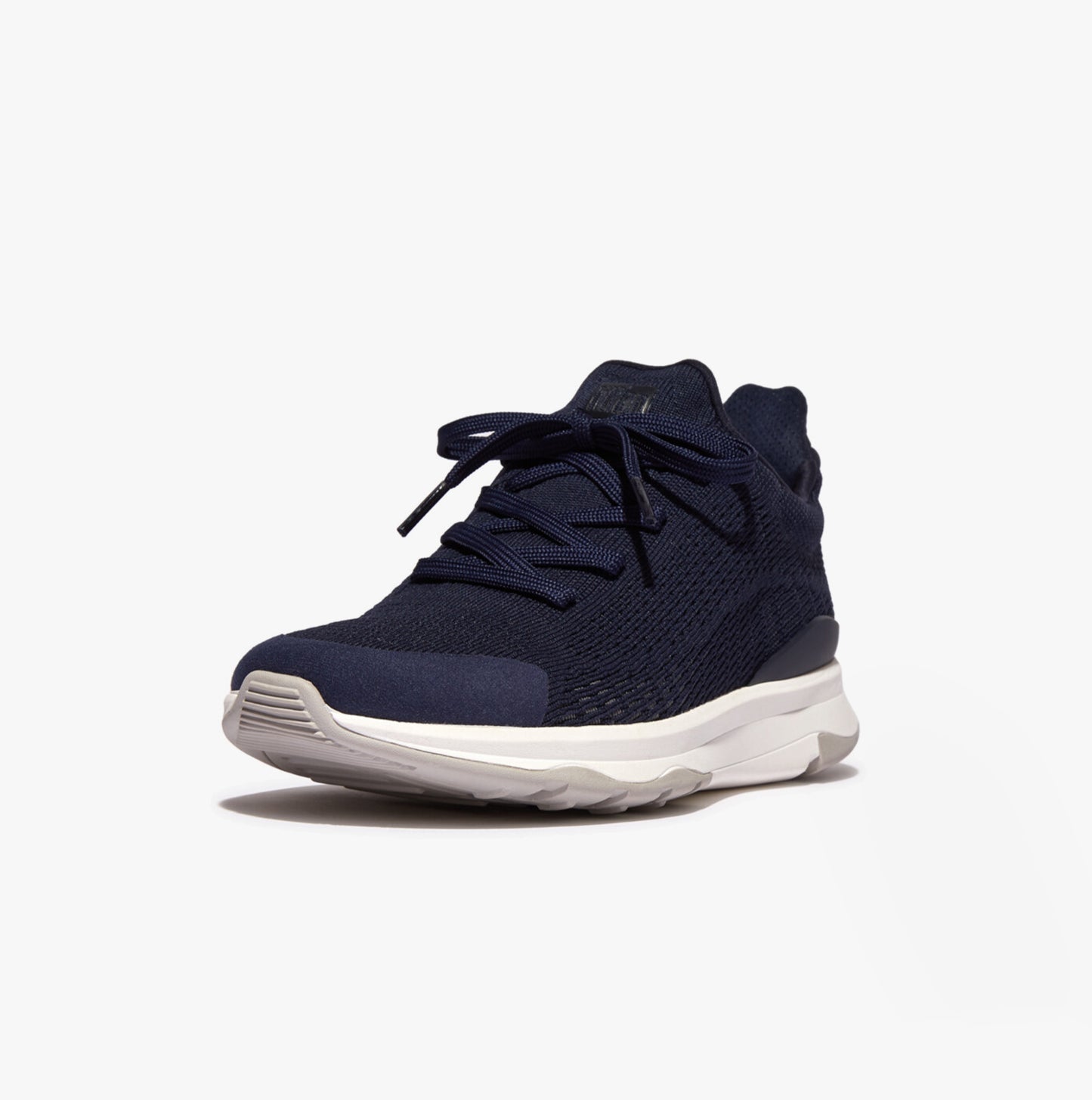 VITAMIN FFX Womens Knit Sport Trainers Tiptoe Midnight Navy Mix