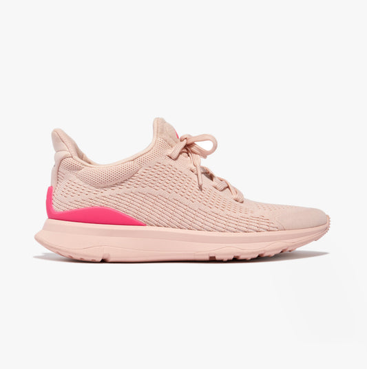 FitFlop VITAMIN FFX COLOR-POP SPORTS Womens Trainers Rose Foam/Pop Pink
