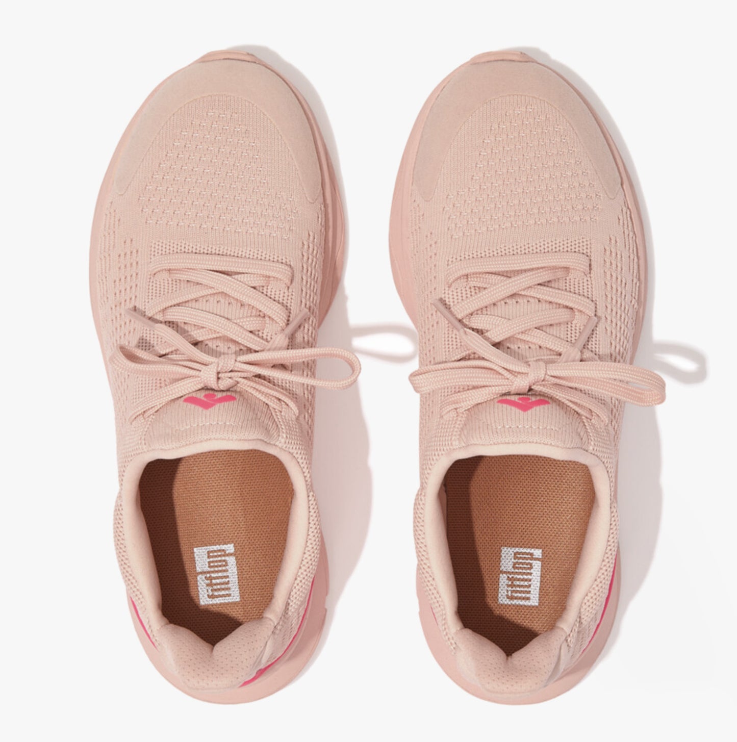 FitFlop VITAMIN FFX COLOR-POP SPORTS Womens Trainers Rose Foam/Pop Pink
