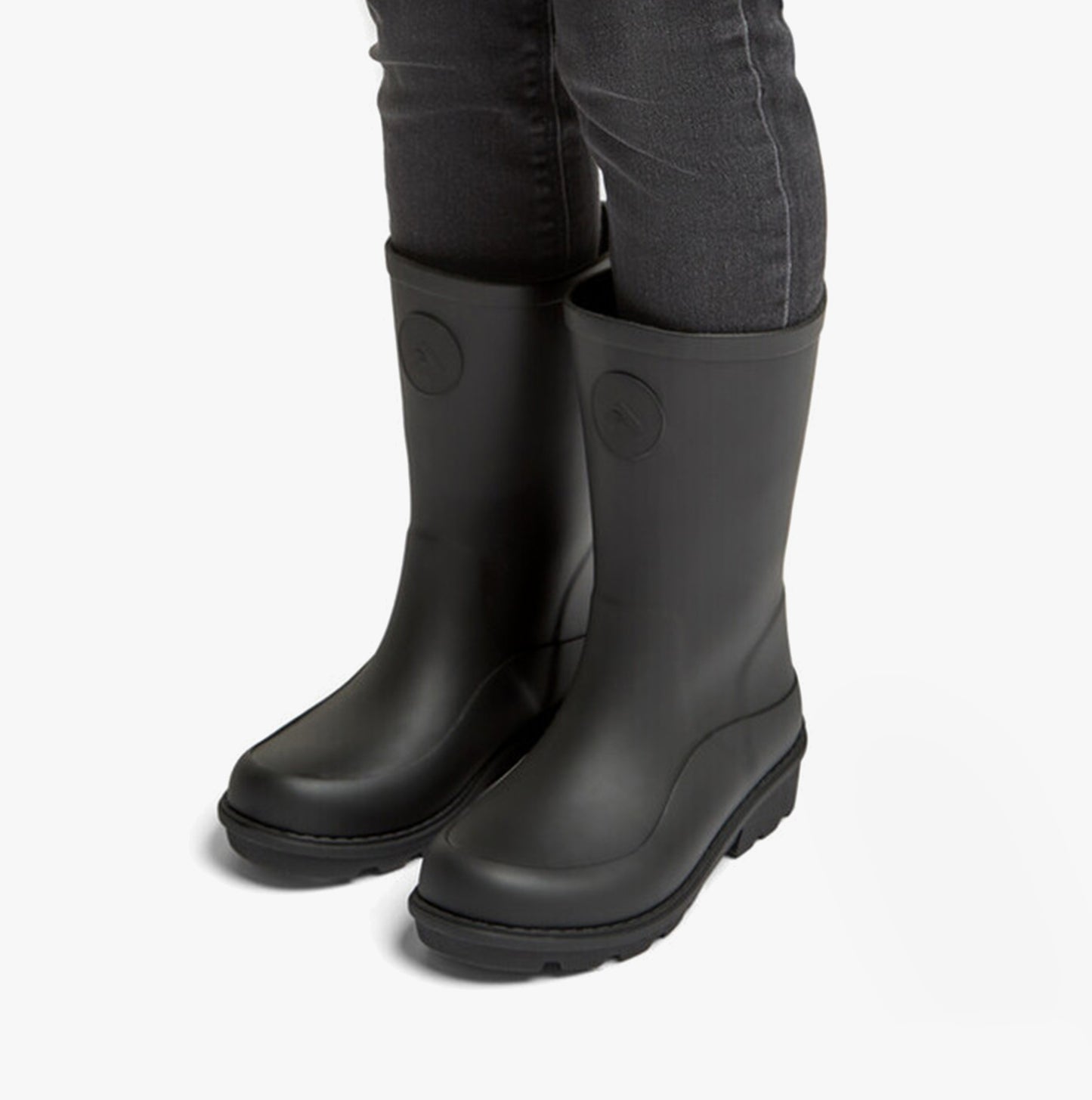 FitFlop WONDERWELLY Kids Rain Boots Black