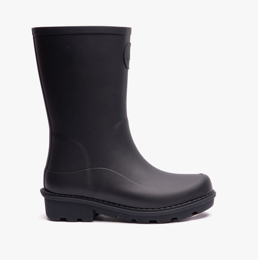 FitFlop WONDERWELLY Kids Rain Boots Midnight Navy