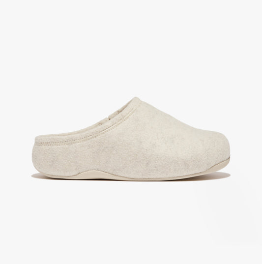 FitFlop SHUV e01 Womens Clog Slippers Ivory