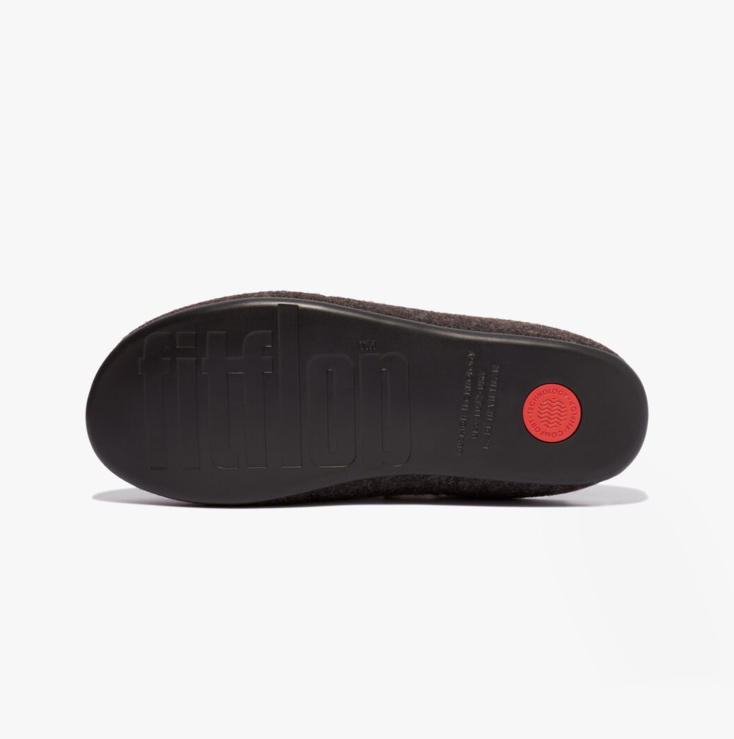 CHRISSIE II HAUS E01 Womens Felt Slippers All Black