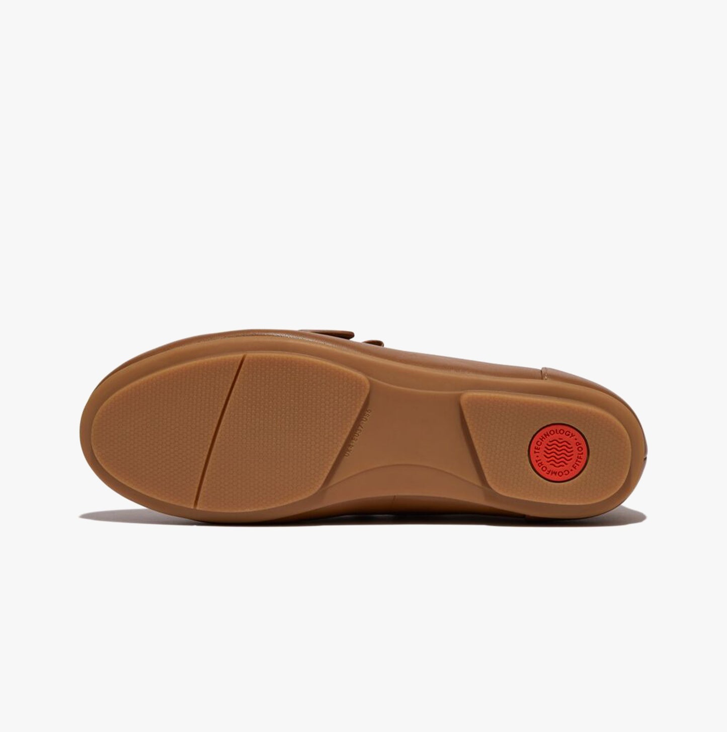 FitFlop ALLEGRO FRINGE BUCKLED Womens Loafers Light Tan