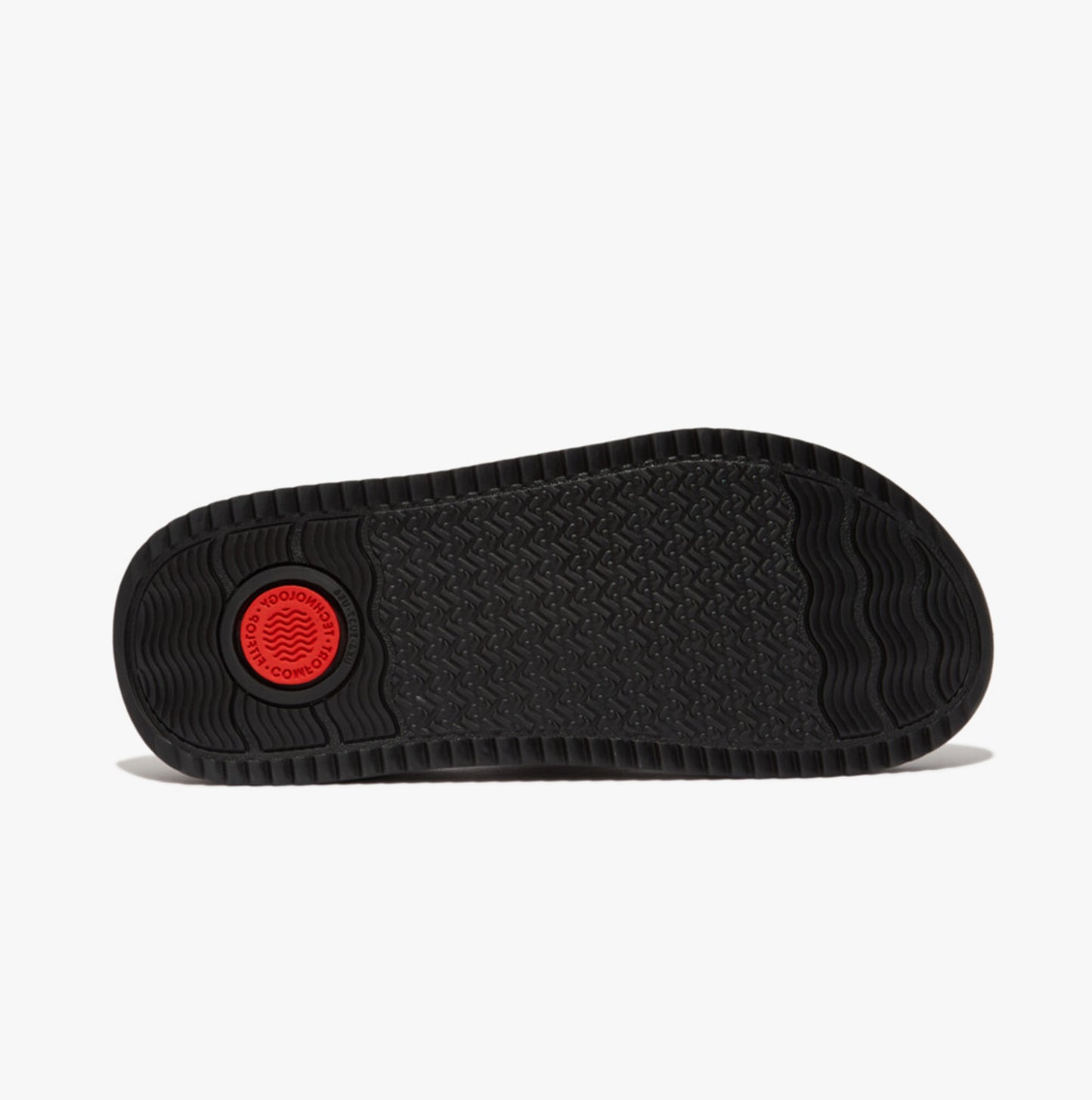 FitFlop SURFF TWO-TONE WEBBING Womens Toe Post Black