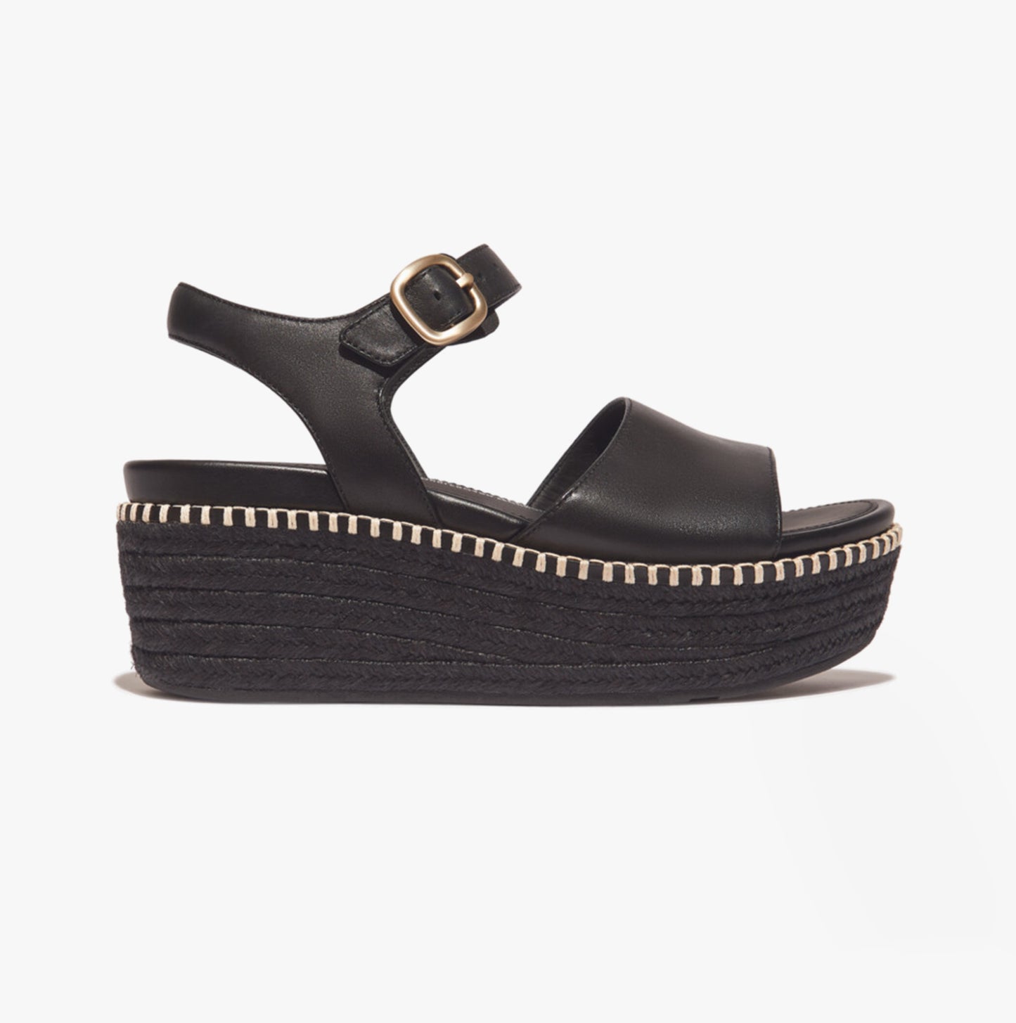 ELOISE BACK STRAP Womens Espadrille Black