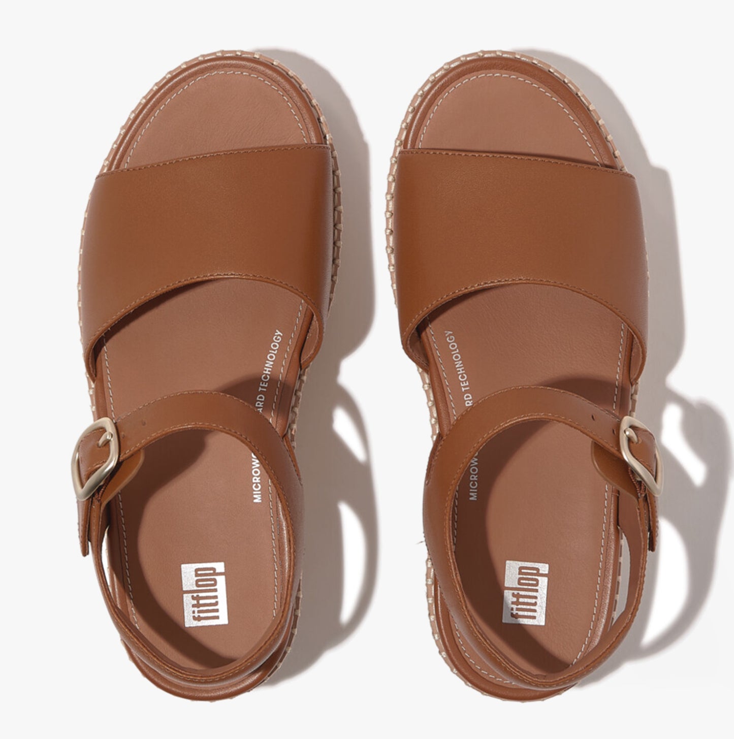 ELOISE BACK STRAP Womens Espadrille Light Tan