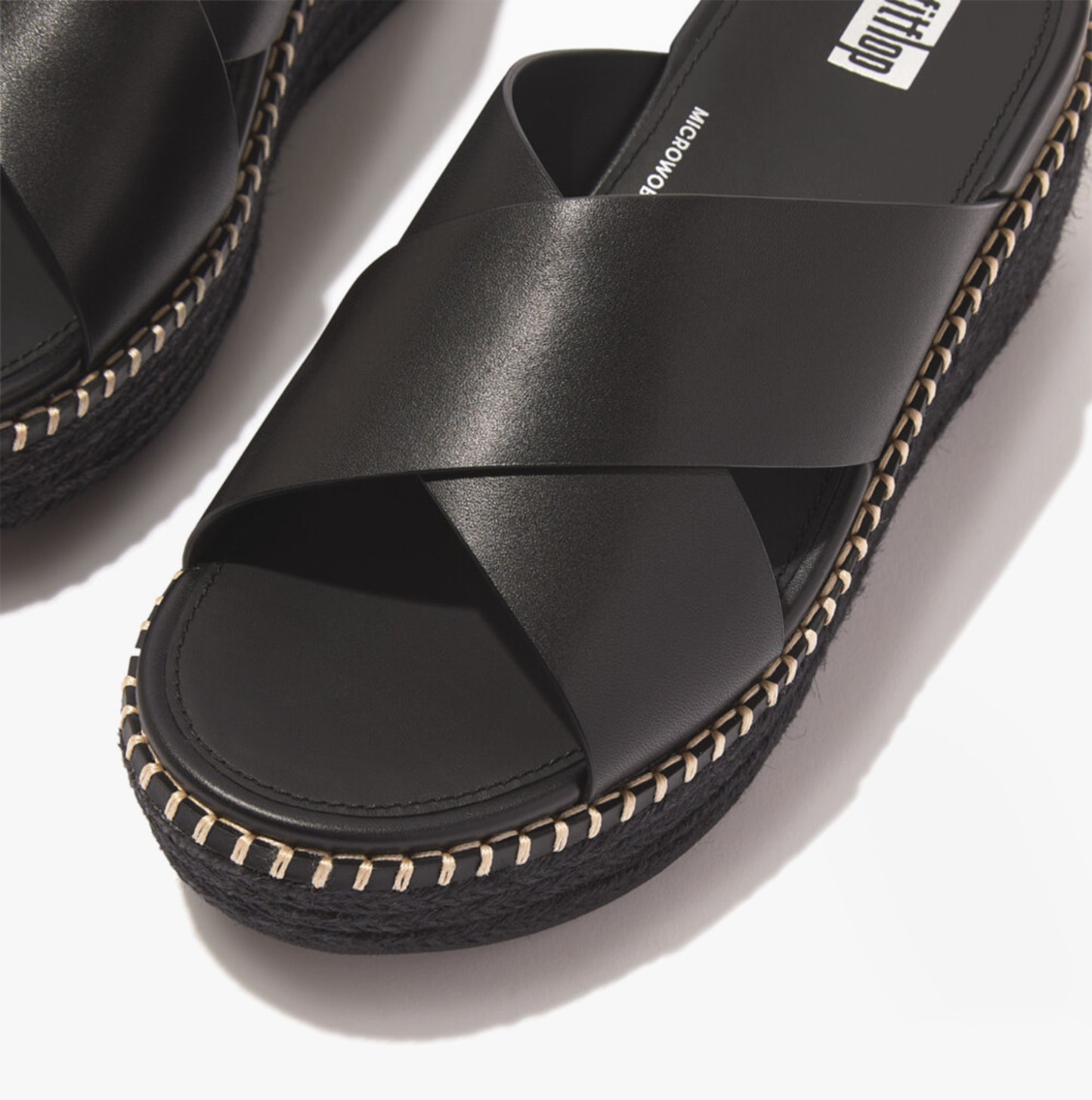 ELOISE WEDGE Womens Espadrille Black