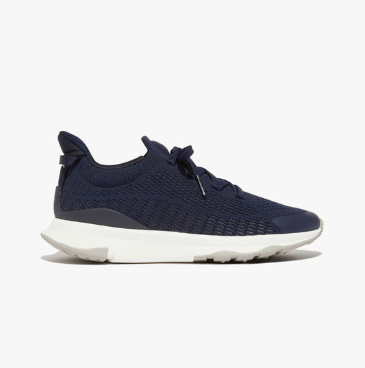 FitFlop VITAMIN FFX KNIT Womens Trainers Midnight Navy/Pewter