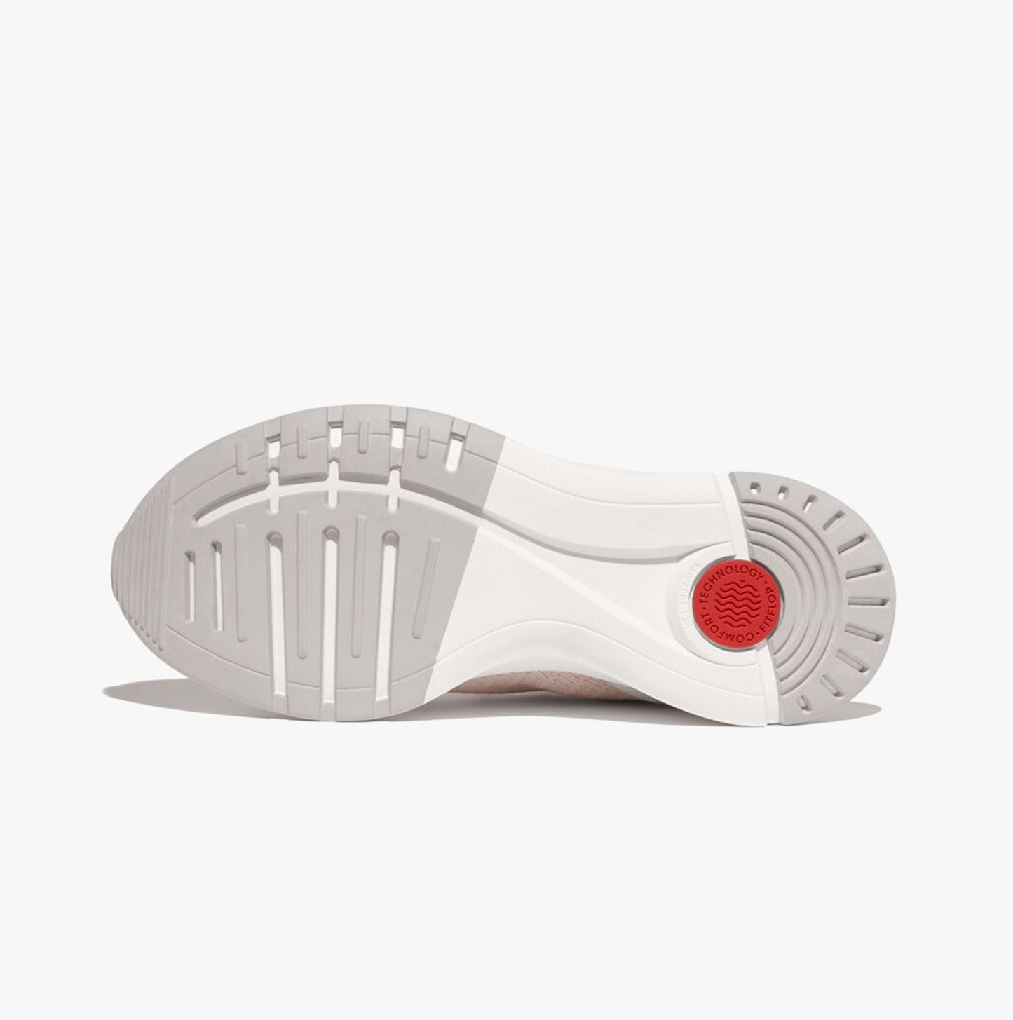 FitFlop VITAMIN FFX KNIT Womens Trainers Rose Foam/Urban White