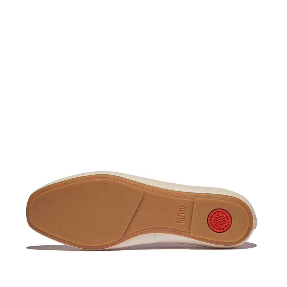 FitFlop DELICATO BOW SOFT Womens Ballet Flats Paris Beige
