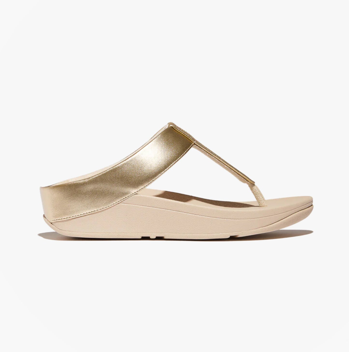 FINO GLITTERDUST  METALLIC Womens Toe Post Sandals Platino