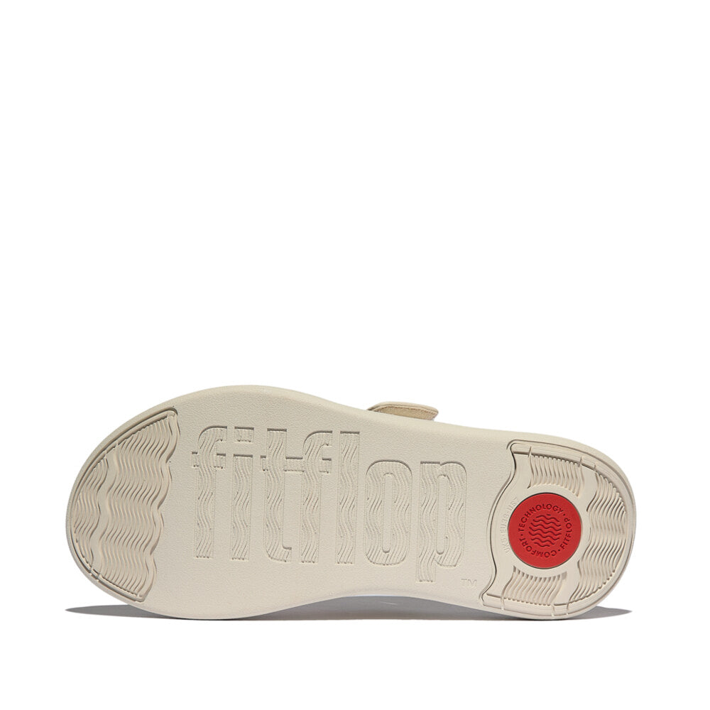 F-MODE GO Womens Toe Post Sandals Paris Beige