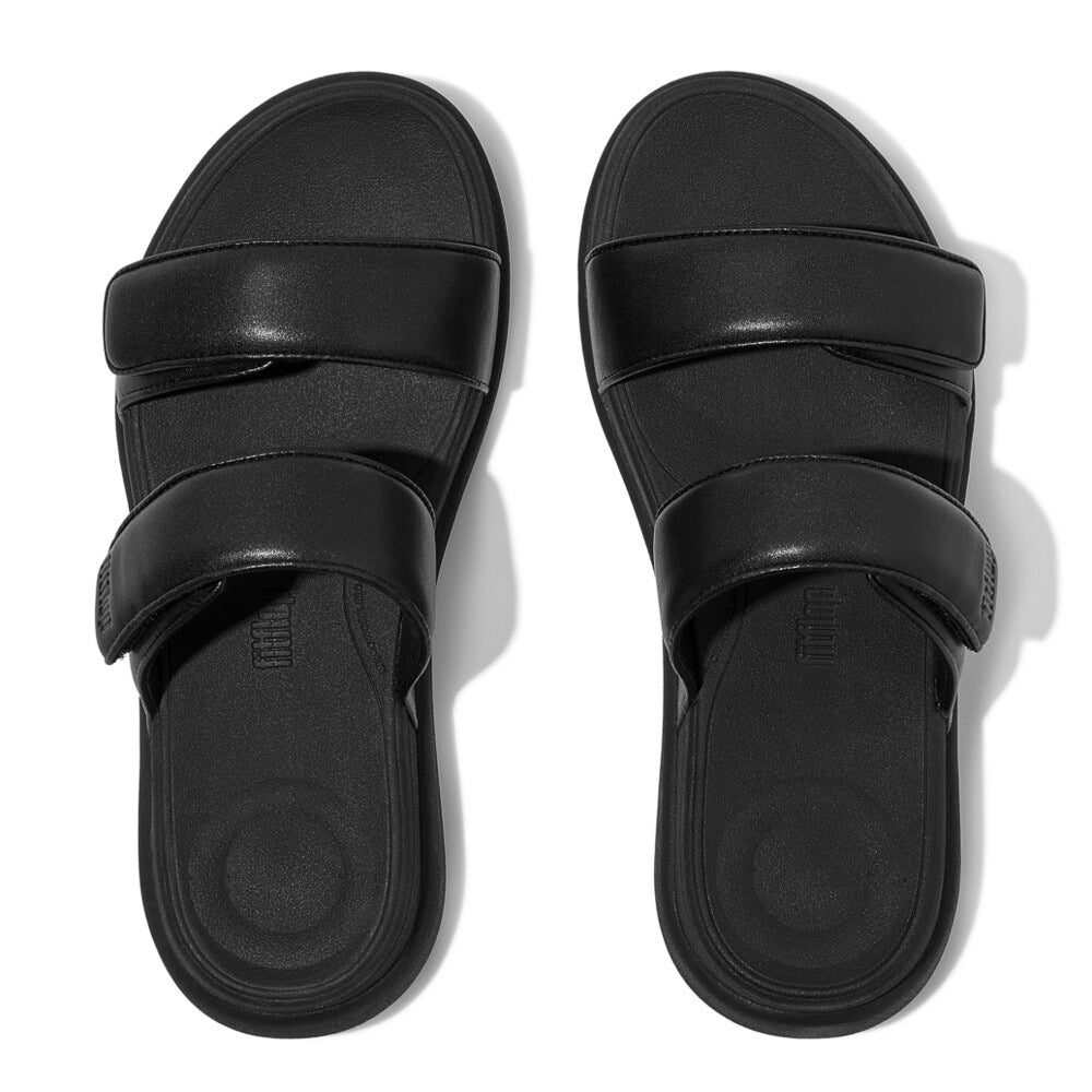 F-MODE GO Womens Slides All Black