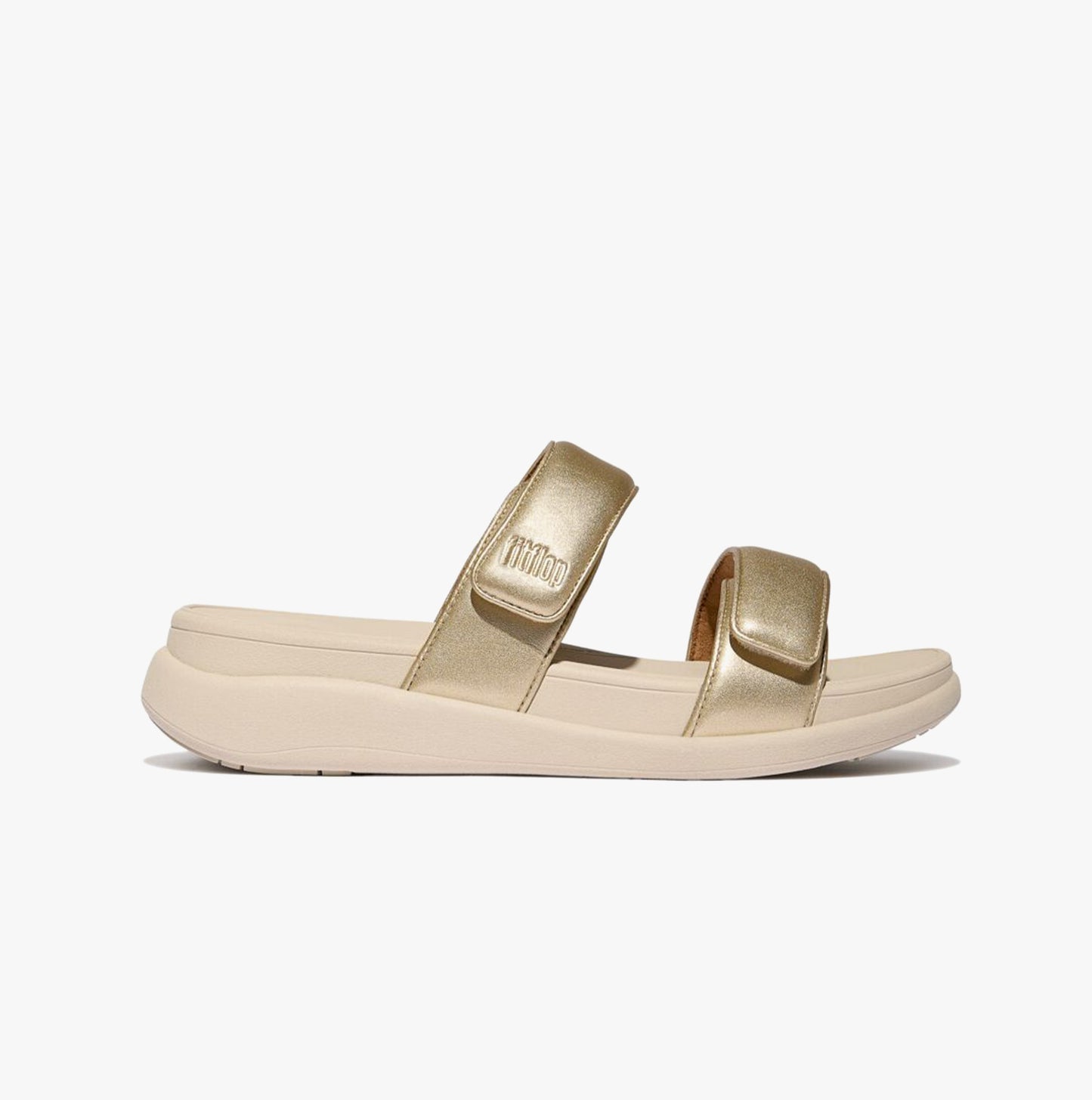F-MODE GO Womens Slides Platino