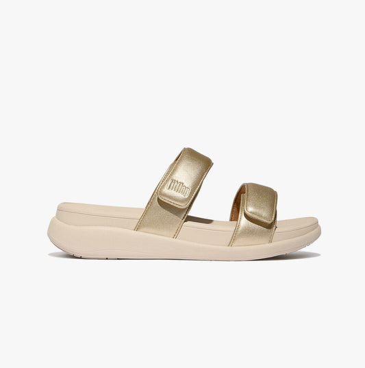F-MODE GO Womens Slides Platino