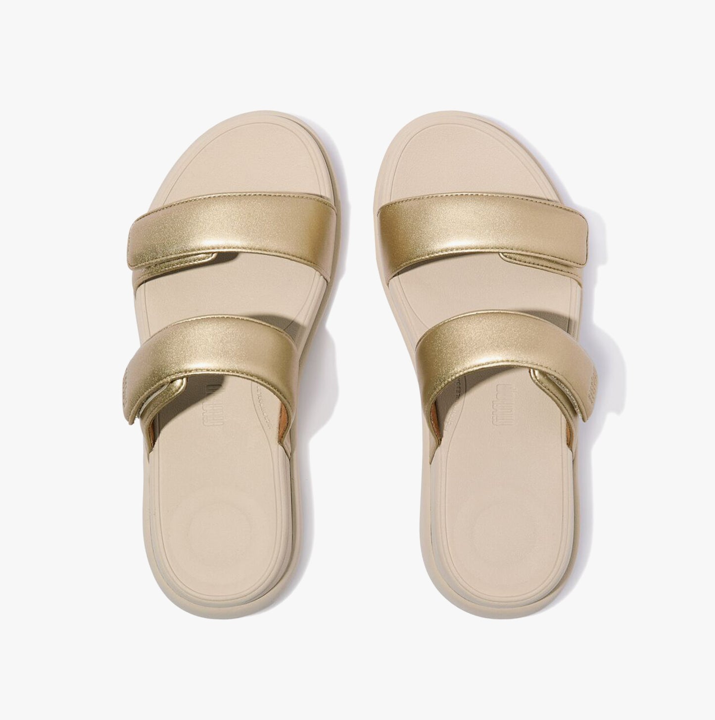 F-MODE GO Womens Slides Platino
