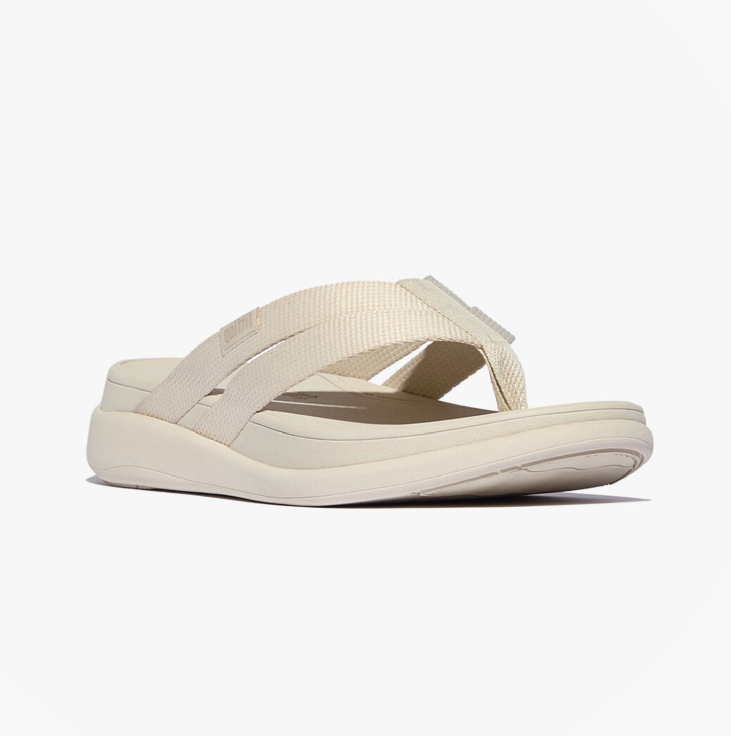 F-MODE GO Womens Flip Flops Paris Beige