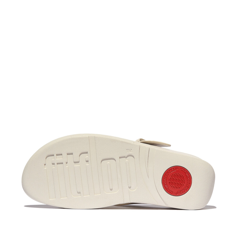 LULU RESIN-BUCKLE Womens Toe Post Sandals Paris Beige
