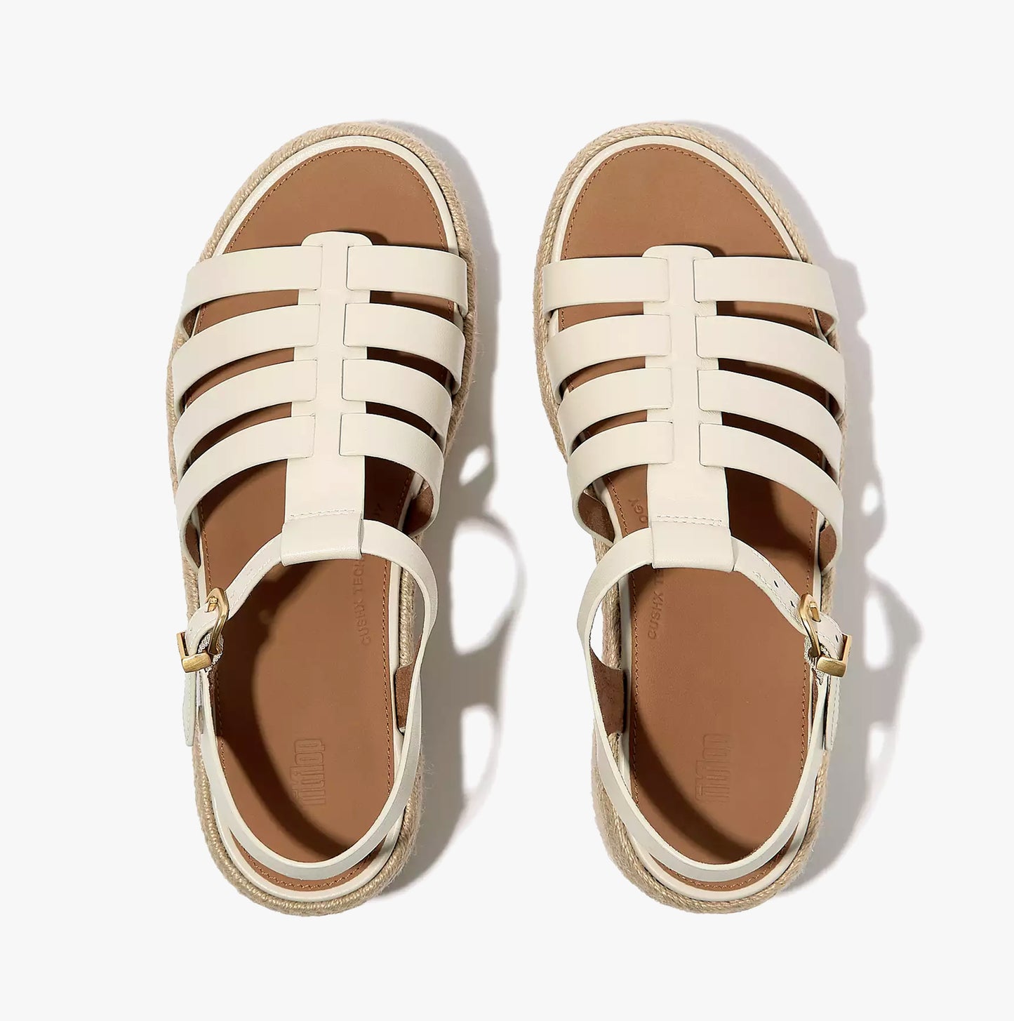 PLATFFORMS ESPADRILLE Womens Wedge Sandals Paris Beige