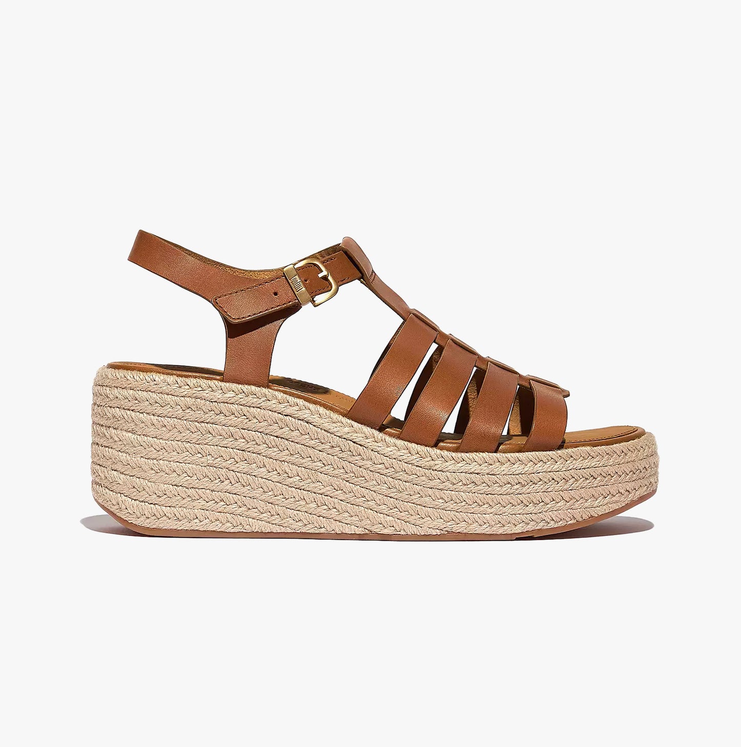 PLATFFORMS ESPADRILLE Womens Wedge Sandals Deep Tan