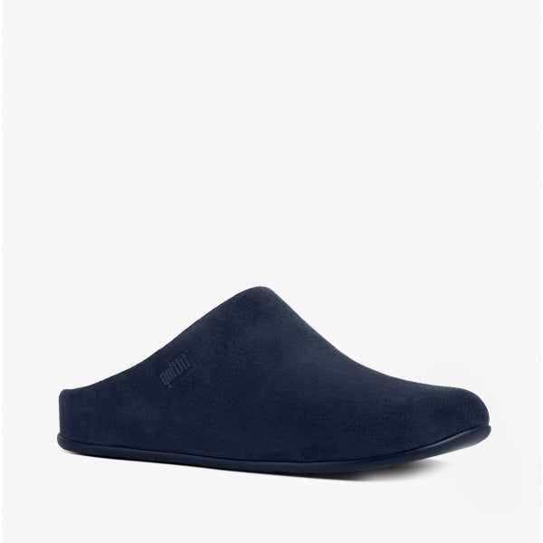 CHRISSIE SHEARLING Womens Slippers Midnight Navy