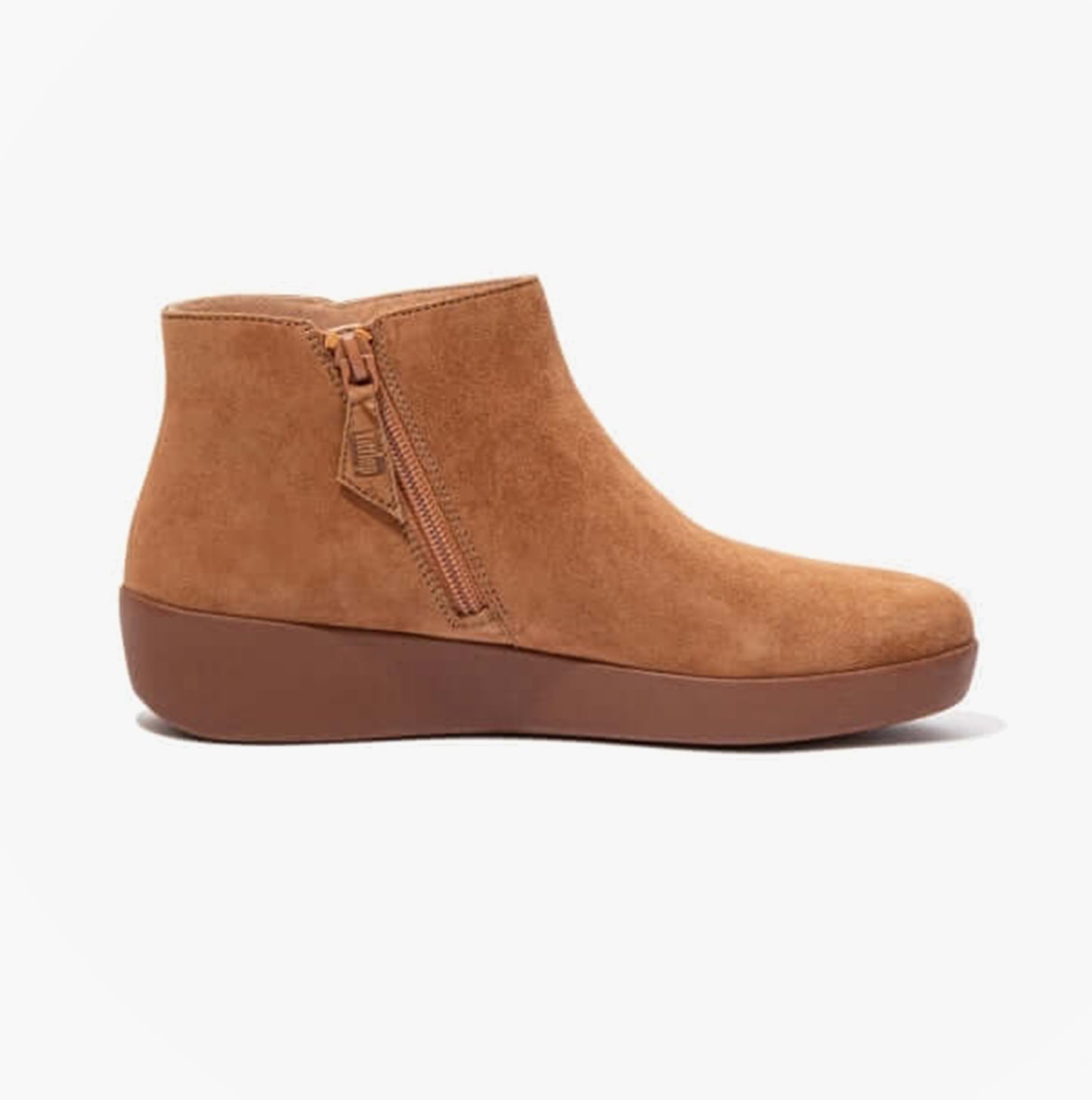 SUMI Womens Suede Ankle Boots Light Tan