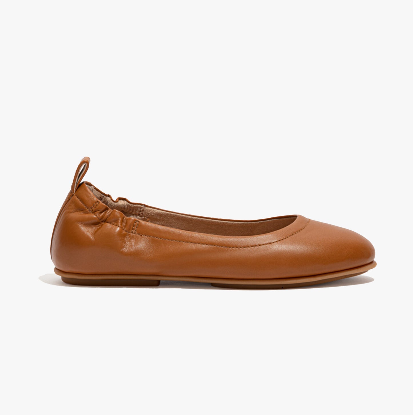 ALLEGRO Womens Ballerina Shoes Light Tan