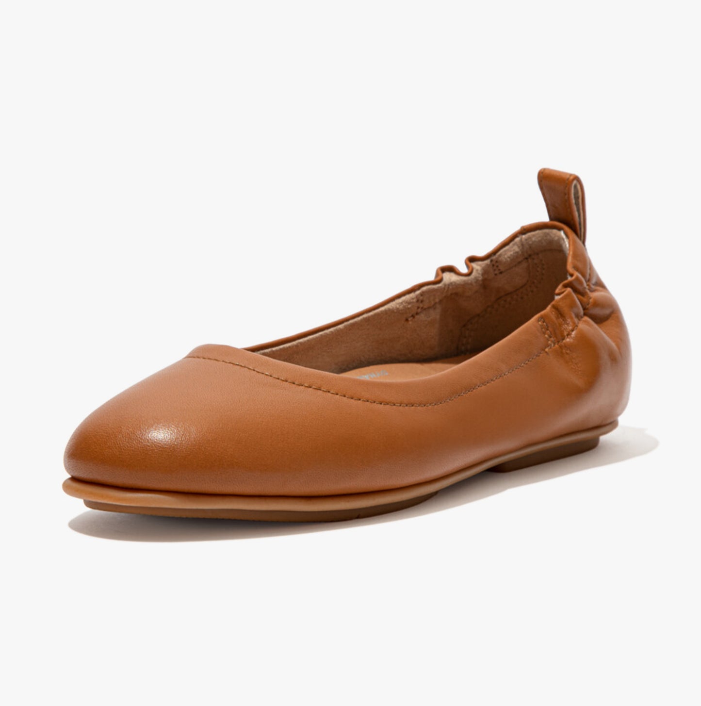 ALLEGRO Womens Ballerina Shoes Light Tan