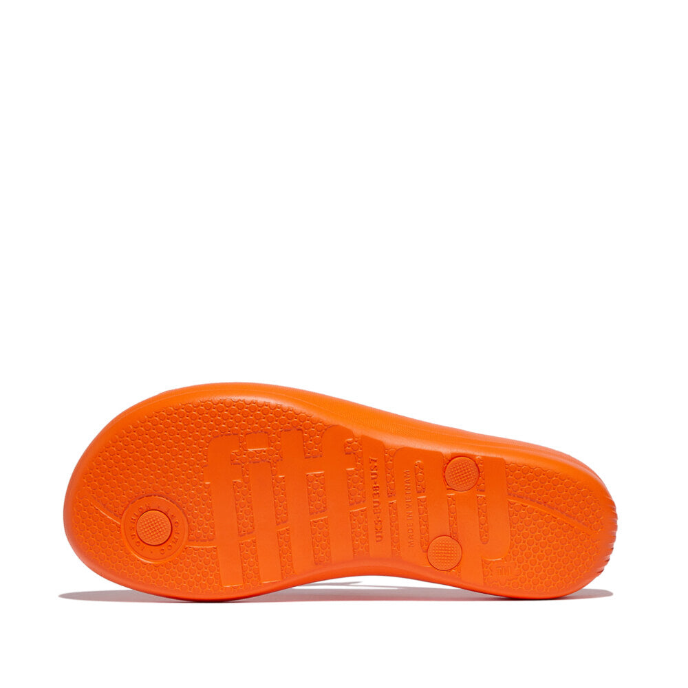 IQUSHION SPARKLE Womens Toe Post Sandals Pop Orange