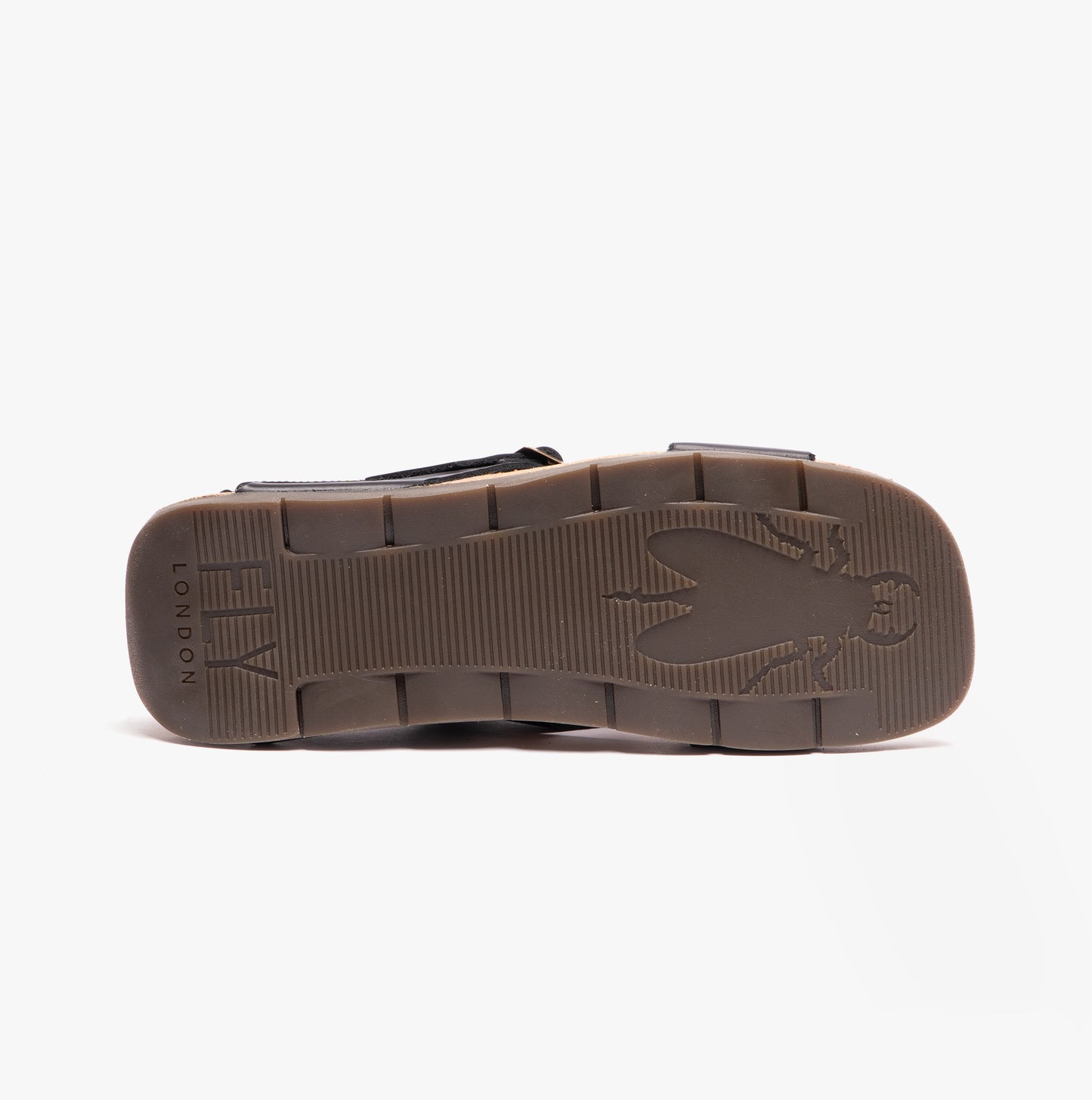 Fly London CHLO852FLY Womens Slingback Crossover Sandals Black