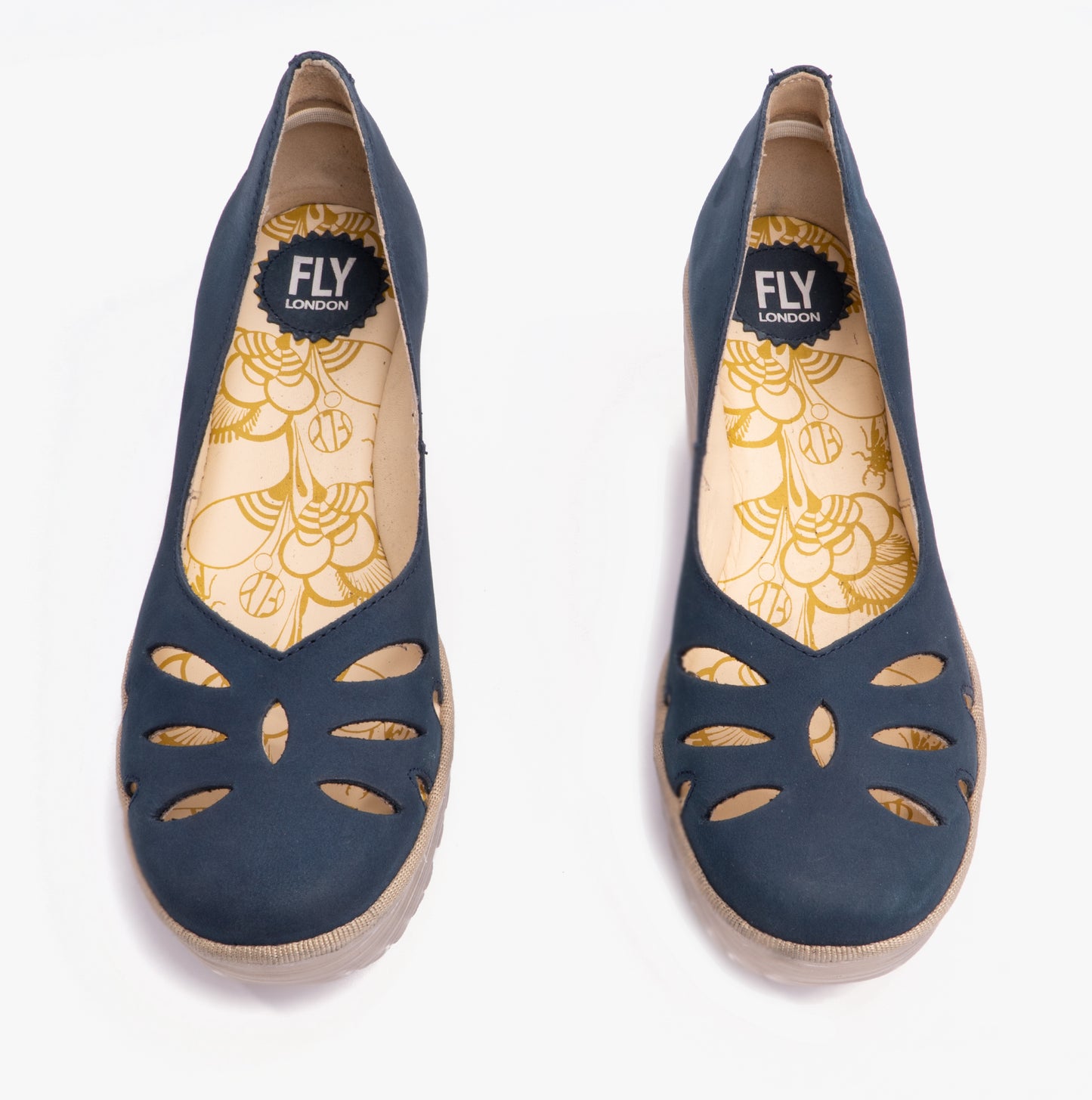 Fly London YUBI480FLY Womens Shoes Blue