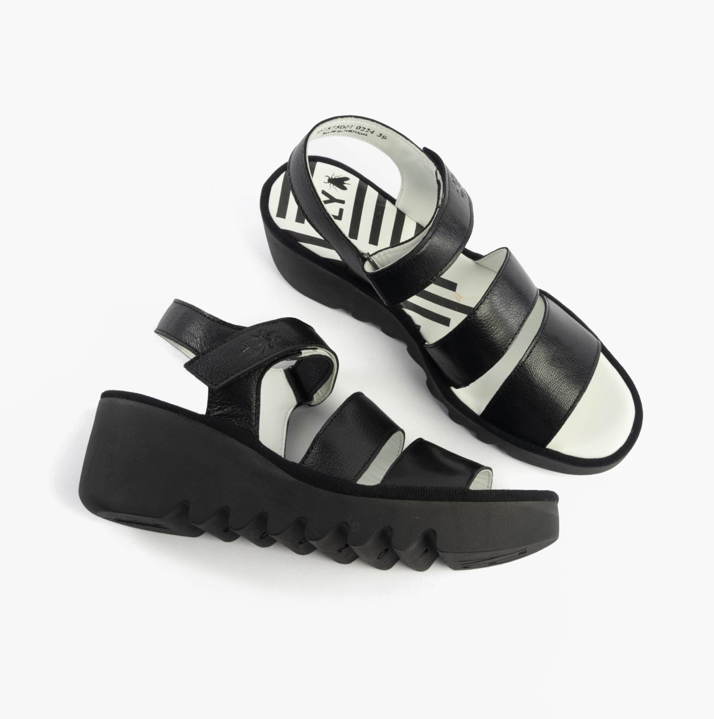 Fly London BEXY575FLY Womens Sandals Black