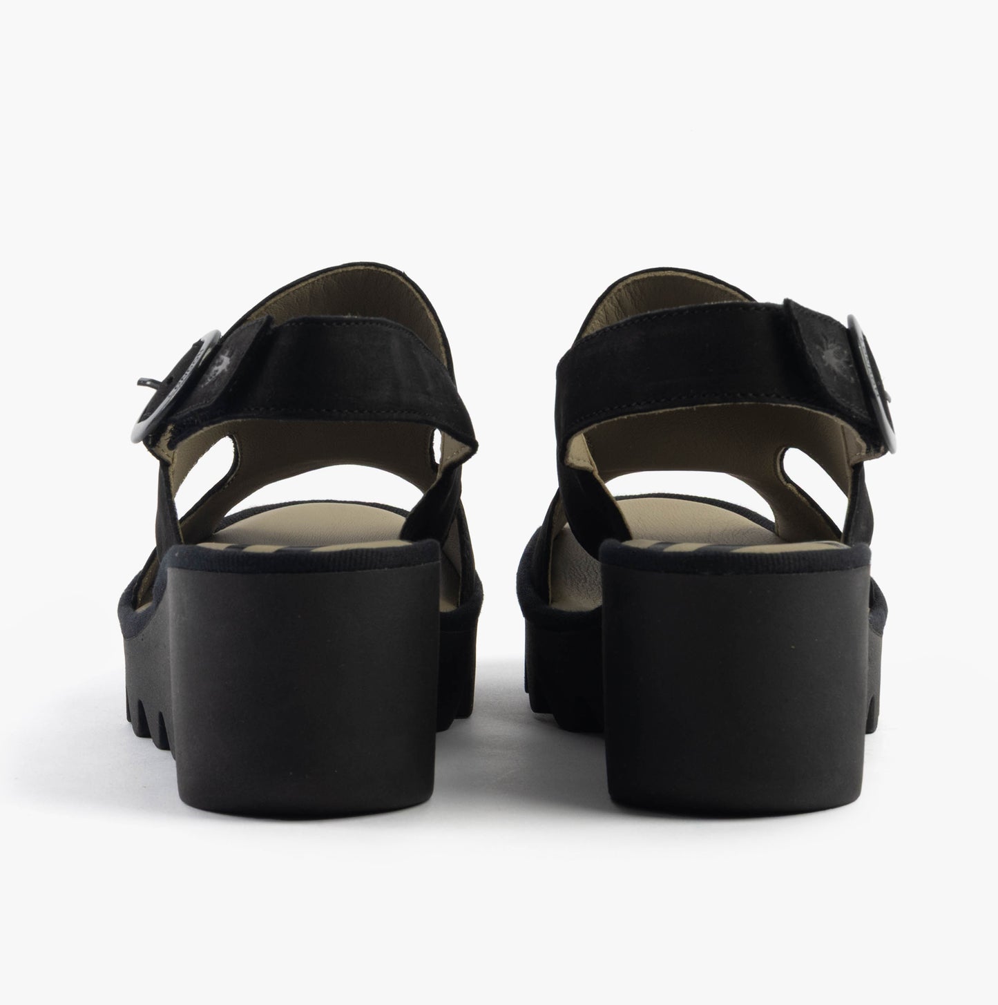 Fly London BAIF585FLY Womens Sandals Black