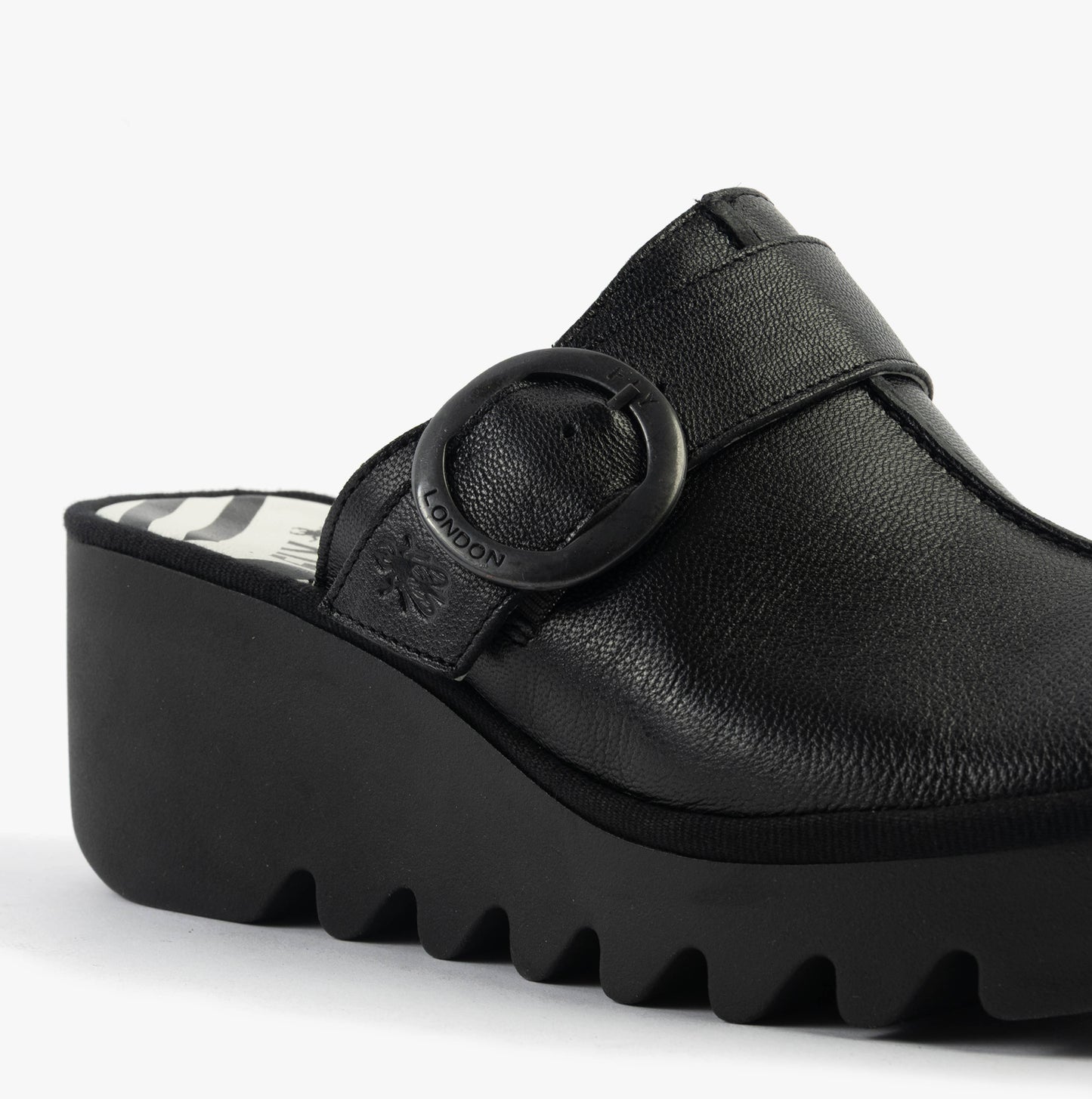 Fly London BLOK586FLY Womens Sandals Black