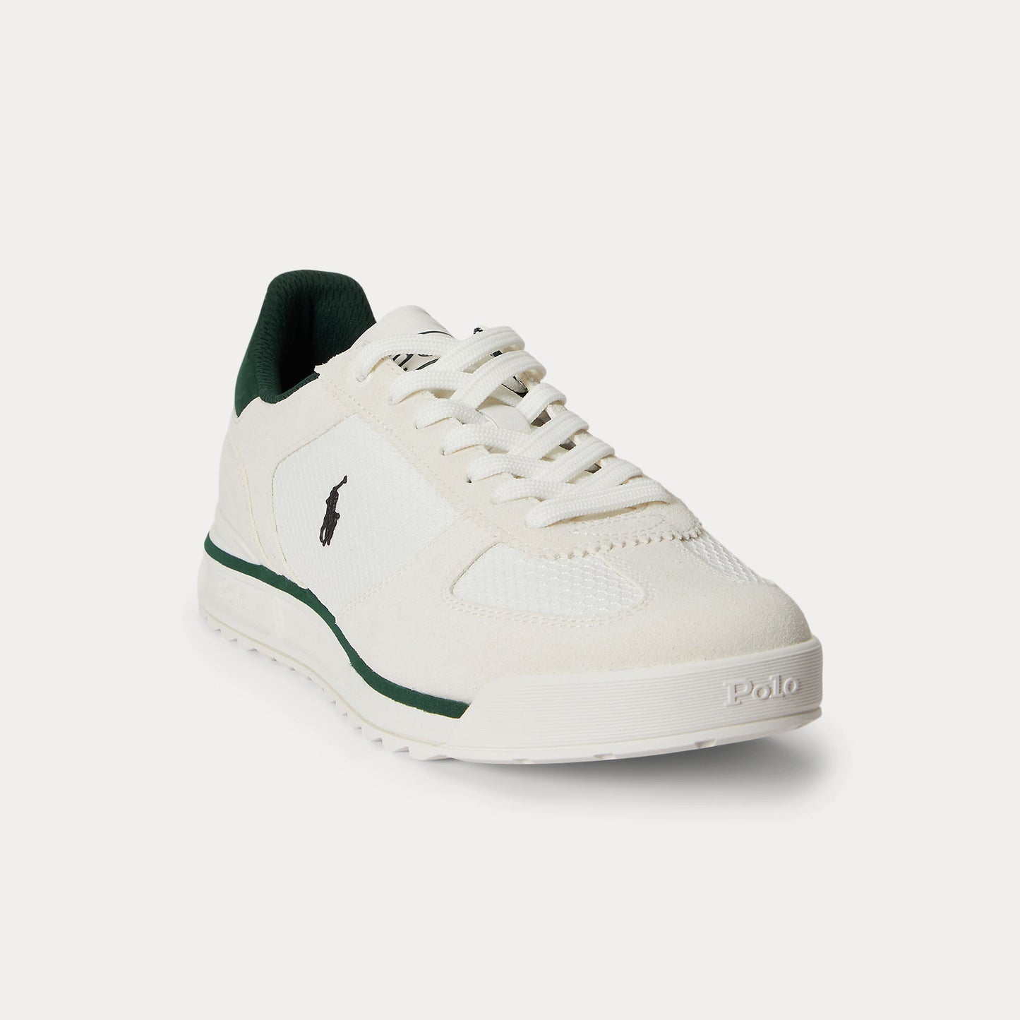 Polo Ralph Lauren VARICK PP Mens Casual Trainers Bianco/White/Forest