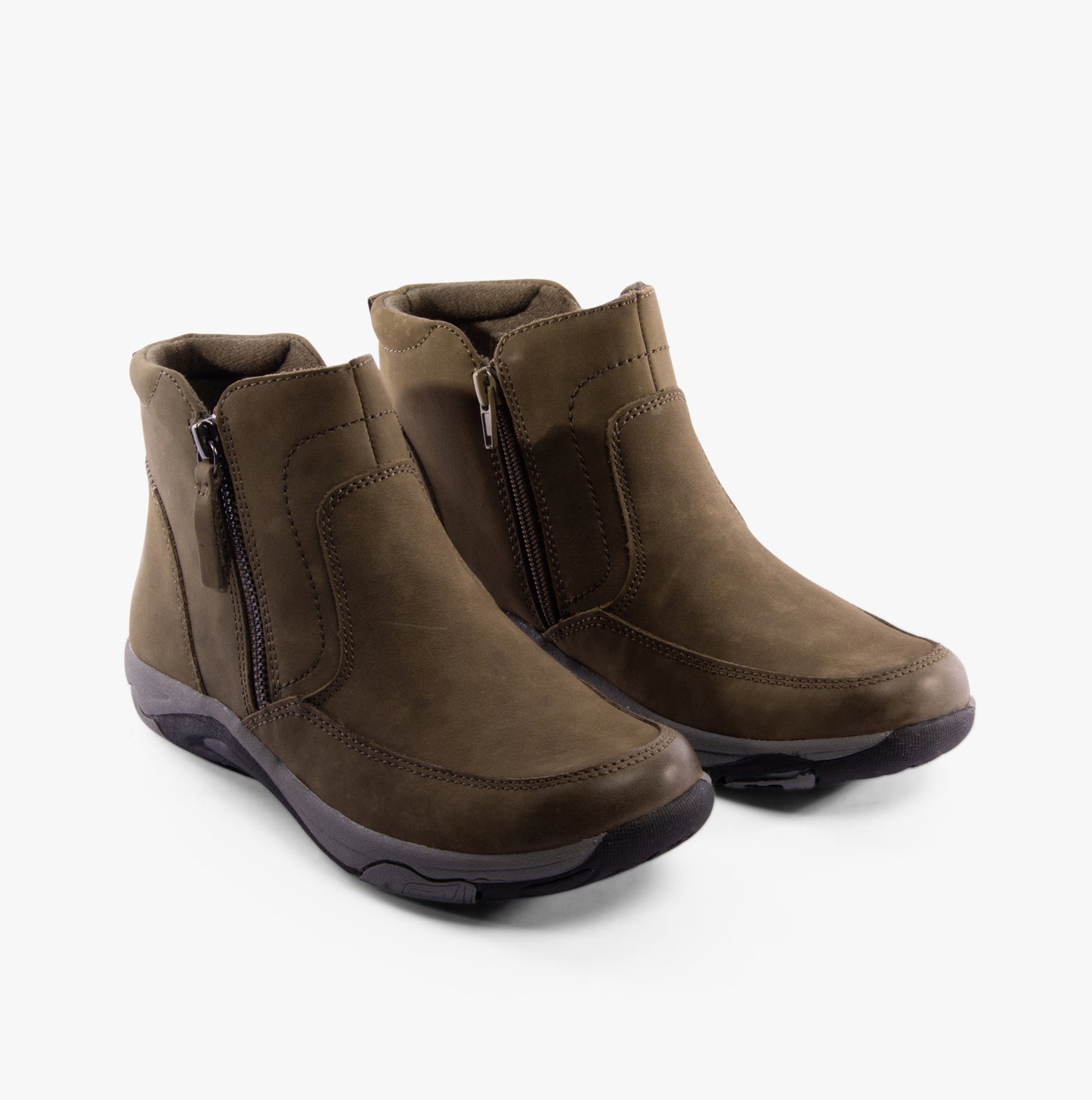 VEDA Womens Boots Olive