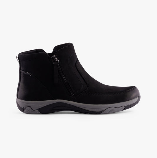 VEDA Womens Boots Black