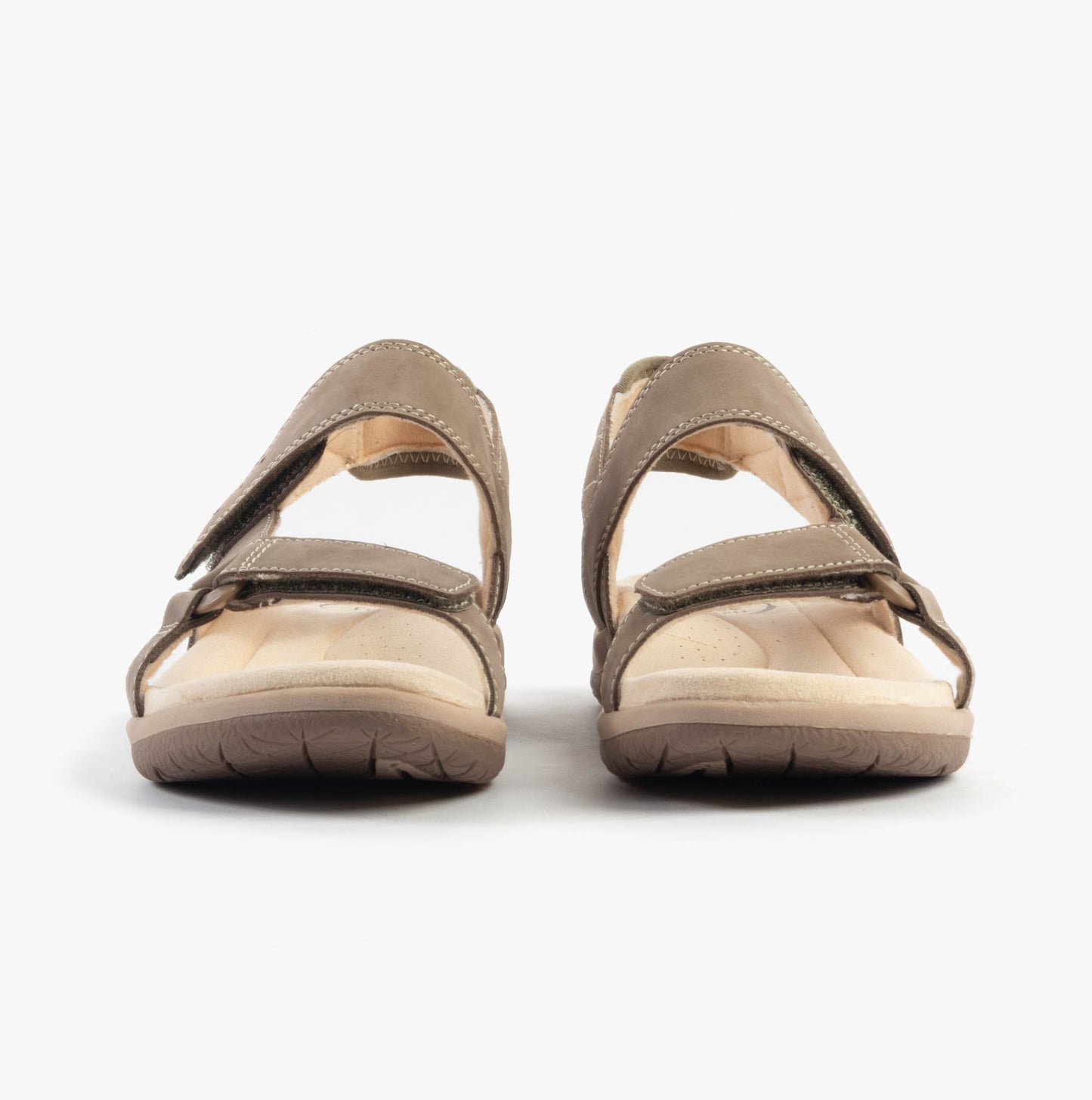 ELARA Womens Sandals Walnut