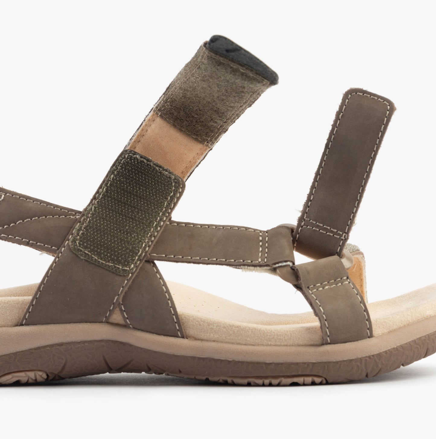 ELARA Womens Sandals Walnut
