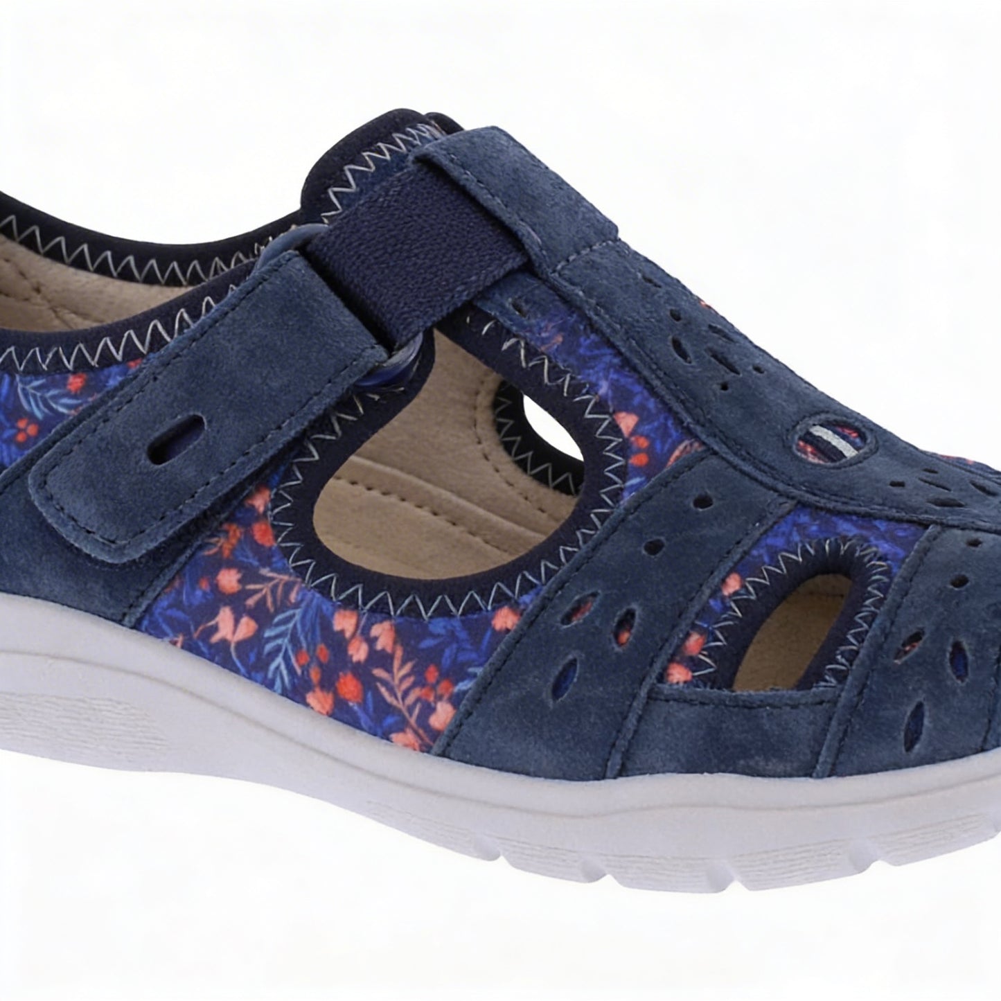 Free Spirit CLEVELAND Womens Casual Shoes Navy Multi