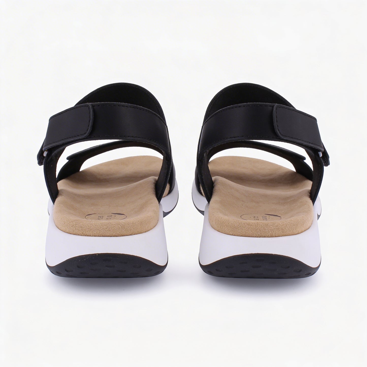 Free Spirit GRENADA Womens Cross Strap Sandals Black